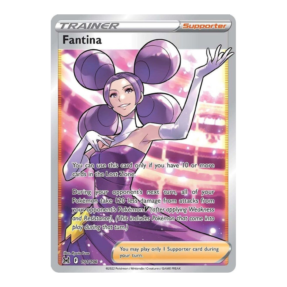 SWSH11: Lost Origin (SWSH11) - Fantina Full Art (#191/196) (Near Mint)
