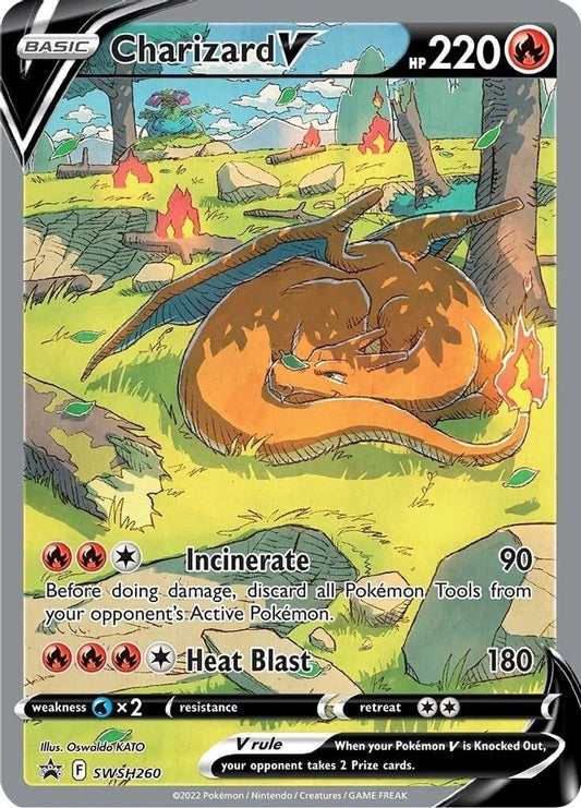 SWSH: Sword & Shield Promo Cards (SWSD) - Charizard V - SWSH260 (#SWSH260, Promo) ()