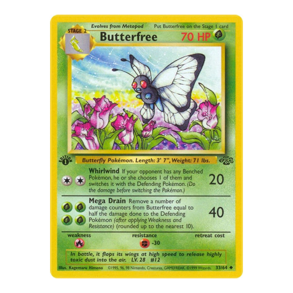 Jungle (JU) - Butterfree (#33/64) (Near Mint)