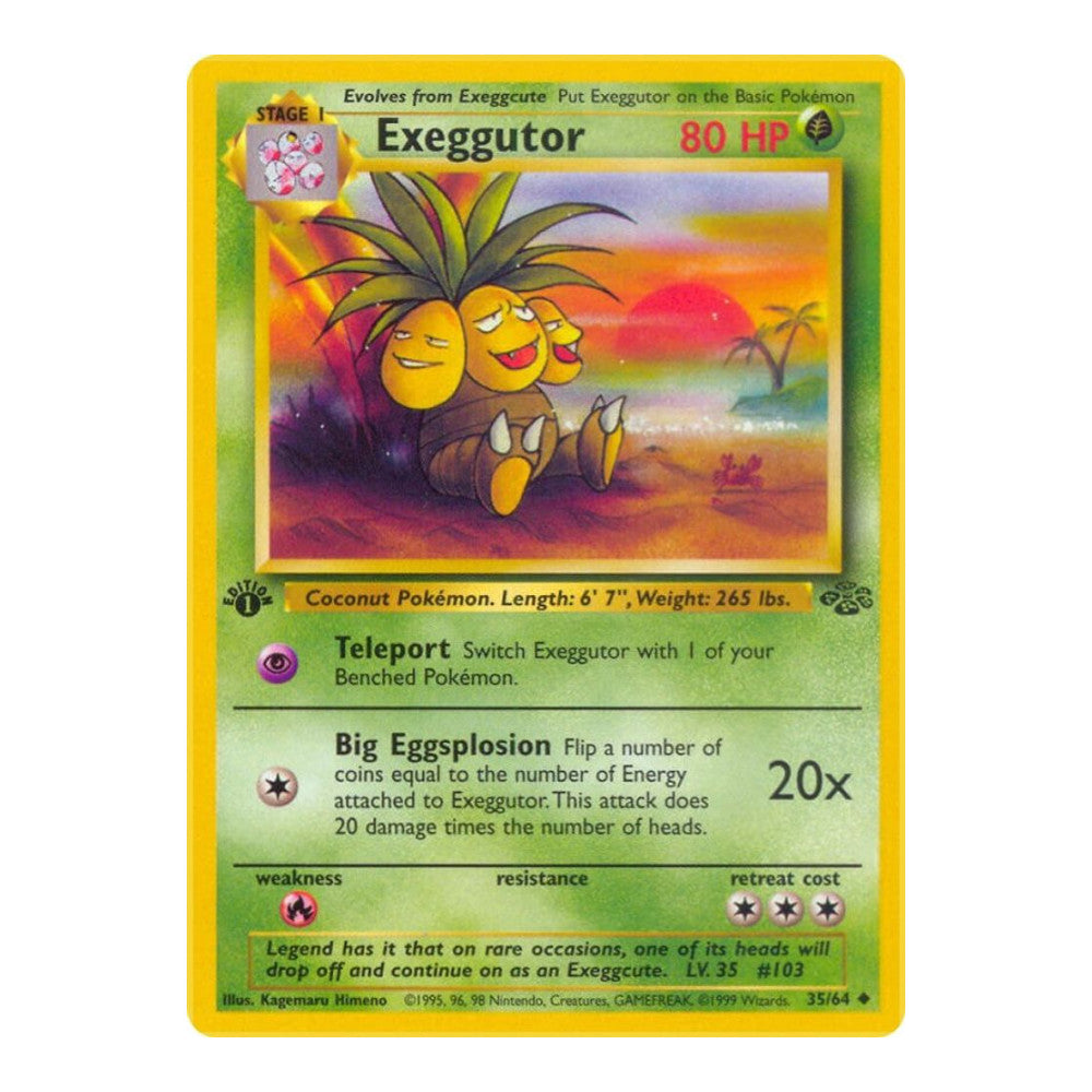 Jungle (JU) - Exeggutor (#35/64) (Near Mint)