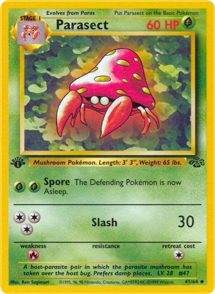 Jungle (JU) - Parasect (#41/64, Uncommon) ()