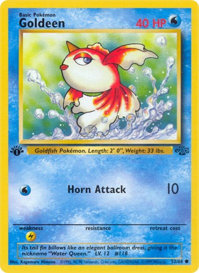 Jungle (JU) - Goldeen (#53/64, Common) ()