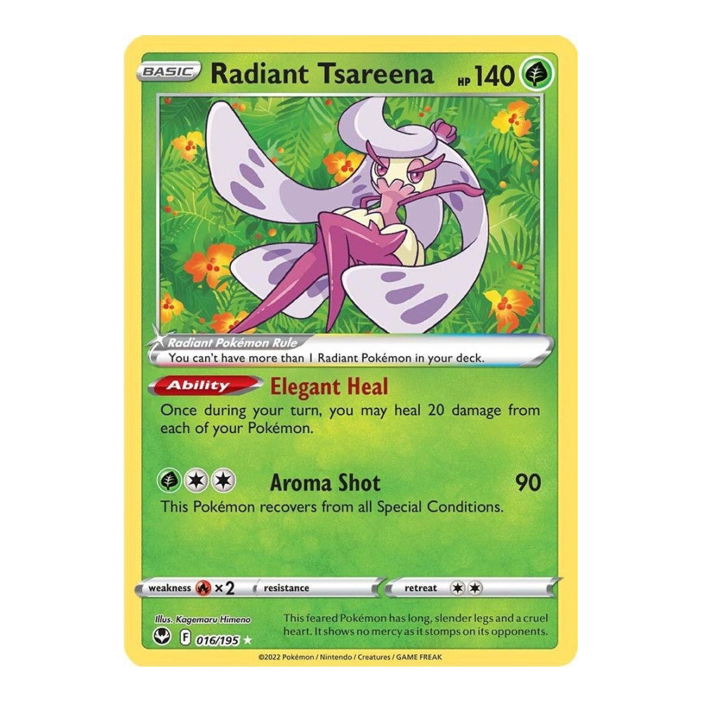 SWSH12: Silver Tempest (SWSH12) - Radiant Tsareena (#016/195) (Near Mint)