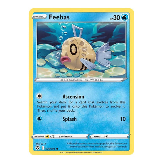 SWSH12: Silver Tempest (SWSH12) - Feebas (#039/195) (Near Mint)
