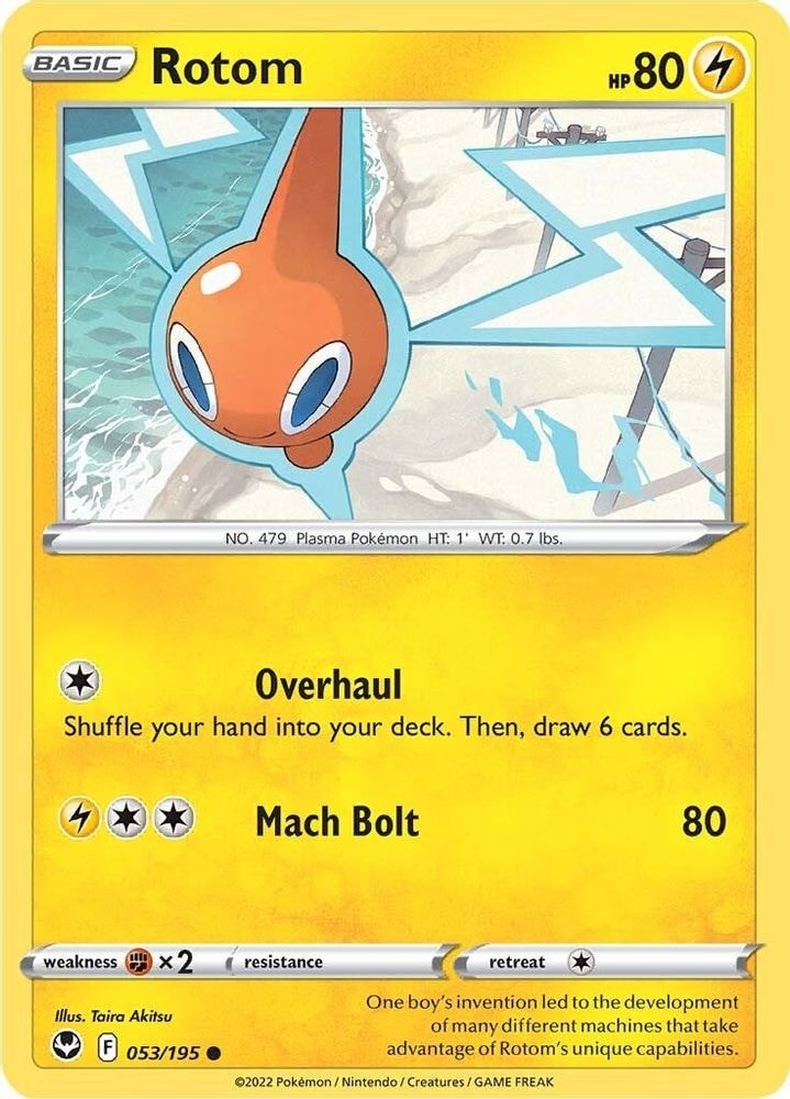 SWSH12: Silver Tempest (SWSH12) - Rotom (#053/195, Common) ()