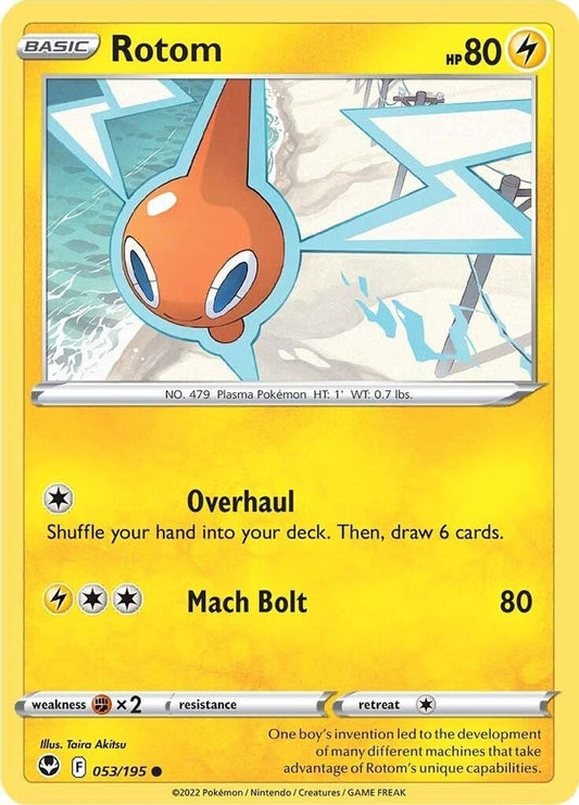 SWSH12: Silver Tempest (SWSH12) - Rotom (#053/195, Common) ()
