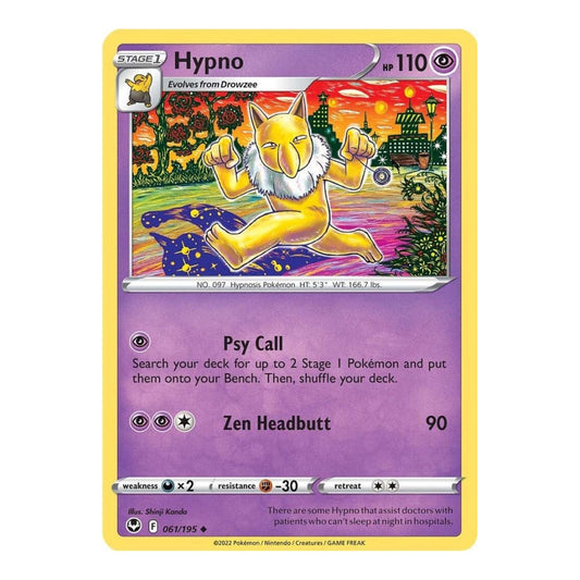 SWSH12: Silver Tempest (SWSH12) - Hypno (#061/195) (Near Mint)