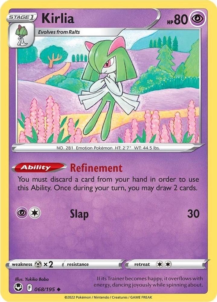 SWSH12: Silver Tempest (SWSH12) - Kirlia (#068/195, Uncommon) ()