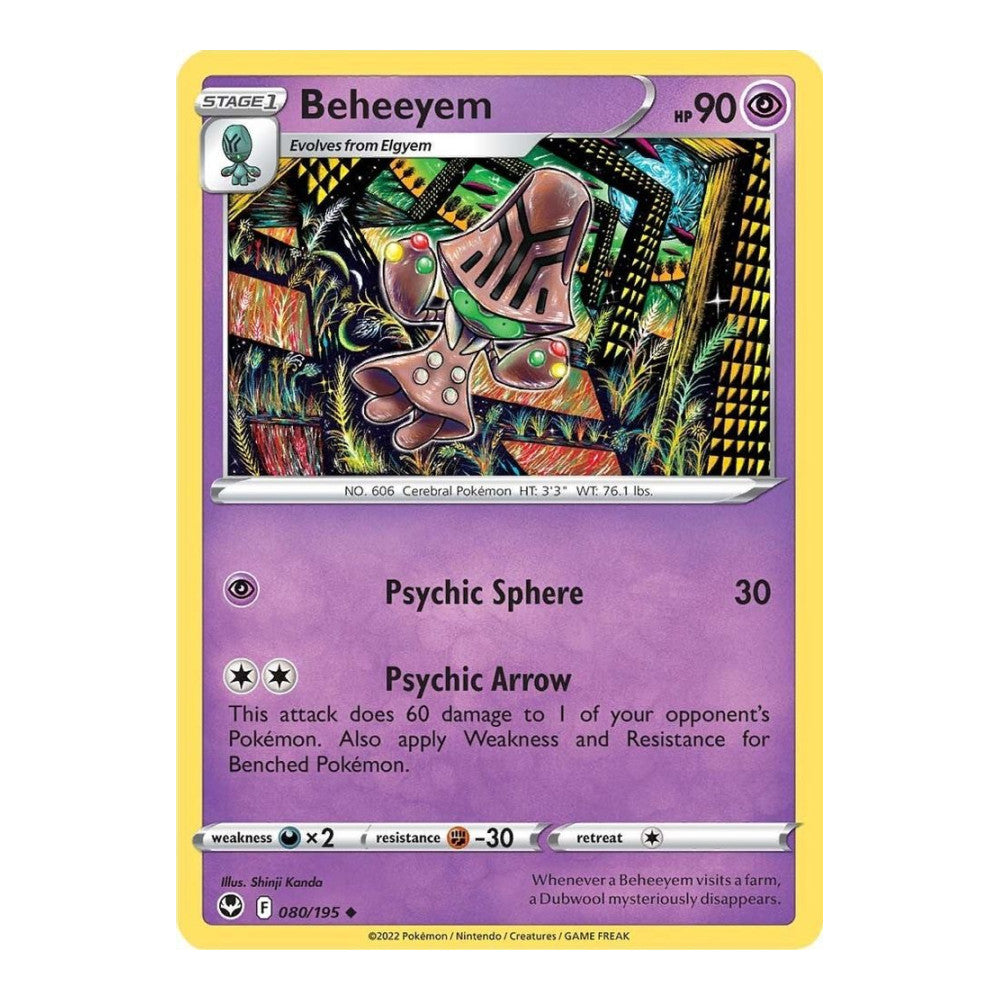 SWSH12: Silver Tempest (SWSH12) - Beheeyem (#080/195) (Near Mint)