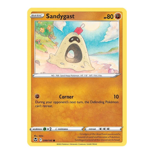 SWSH12: Silver Tempest (SWSH12) - Sandygast (#099/195) (Near Mint)