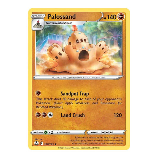 SWSH12: Silver Tempest (SWSH12) - Palossand (#100/195) (Near Mint)