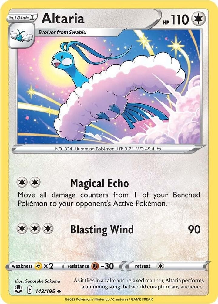 SWSH12: Silver Tempest (SWSH12) - Altaria (#143/195, Uncommon) ()