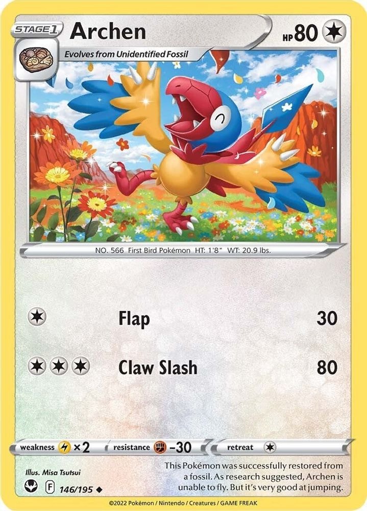 SWSH12: Silver Tempest (SWSH12) - Archen (#146/195, Uncommon) ()