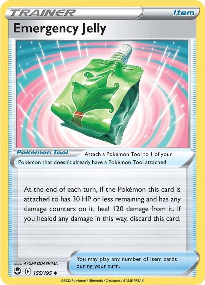 SWSH12: Silver Tempest (SWSH12) - Emergency Jelly (#155/195, Uncommon) ()