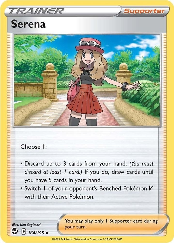 SWSH12: Silver Tempest (SWSH12) - Serena (#164/195, Uncommon) ()