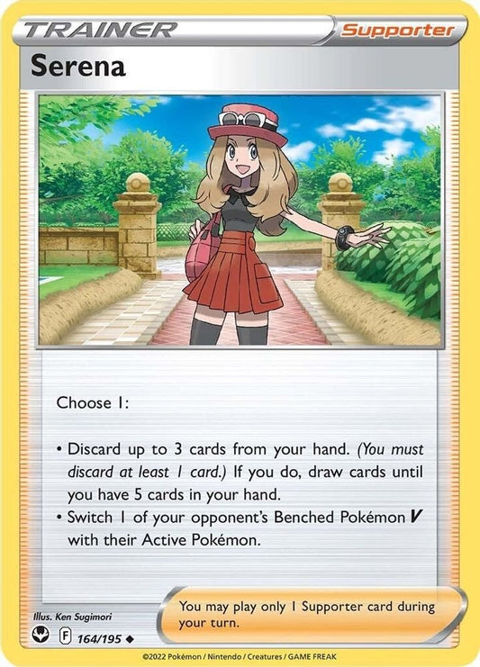 SWSH12: Silver Tempest (SWSH12) - Serena (#164/195, Uncommon) ()