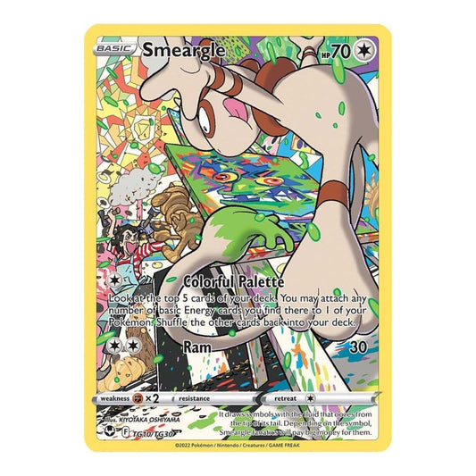 SWSH12: Silver Tempest Trainer Gallery (SWSH12: TG) - Smeargle (#TG10/TG30) (Near Mint)