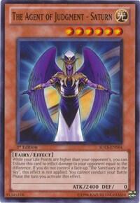 Structure Deck: Lost Sanctuary (SDLS) - The Agent of Judgment - Saturn (#SDLS-EN004, Common / Short Print) ()