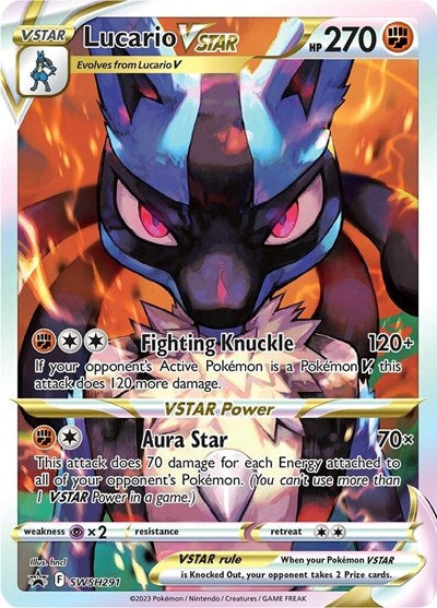 SWSH: Sword & Shield Promo Cards (SWSD) - Lucario VSTAR - SWSH291 (#SWSH291, Promo) ()