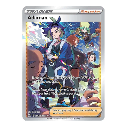 SWSH: Crown Zenith: Galarian Gallery (CRZ:GG) - Adaman (#GG57/GG70) (Near Mint)
