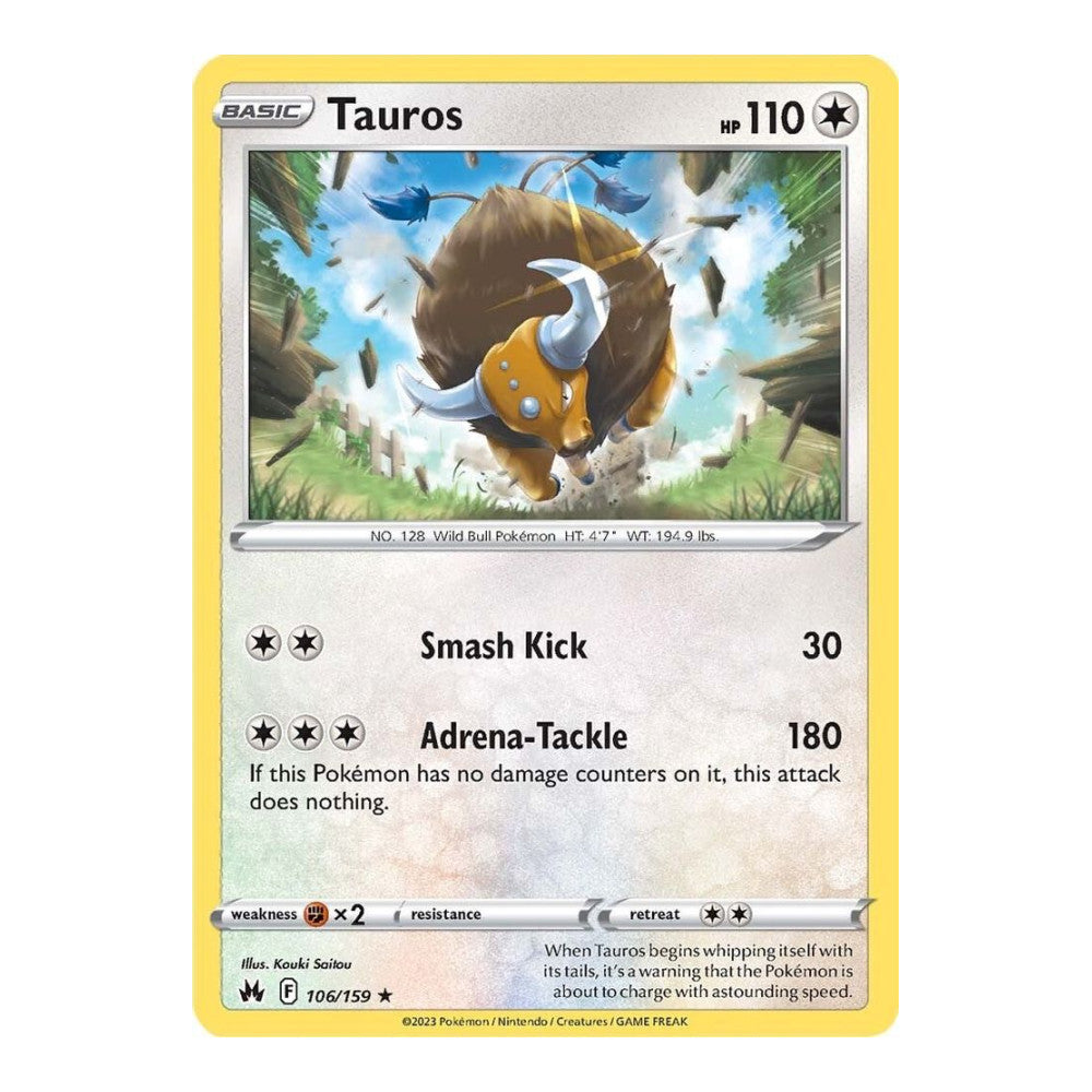 SWSH: Crown Zenith (CRZ) - Tauros (#106/159)