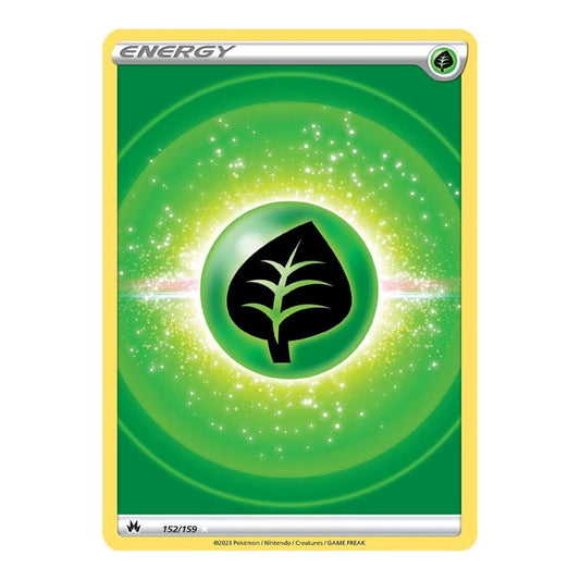 SWSH: Crown Zenith (CRZ) - Grass Energy Texture Full Art (#152/159) (Near Mint)