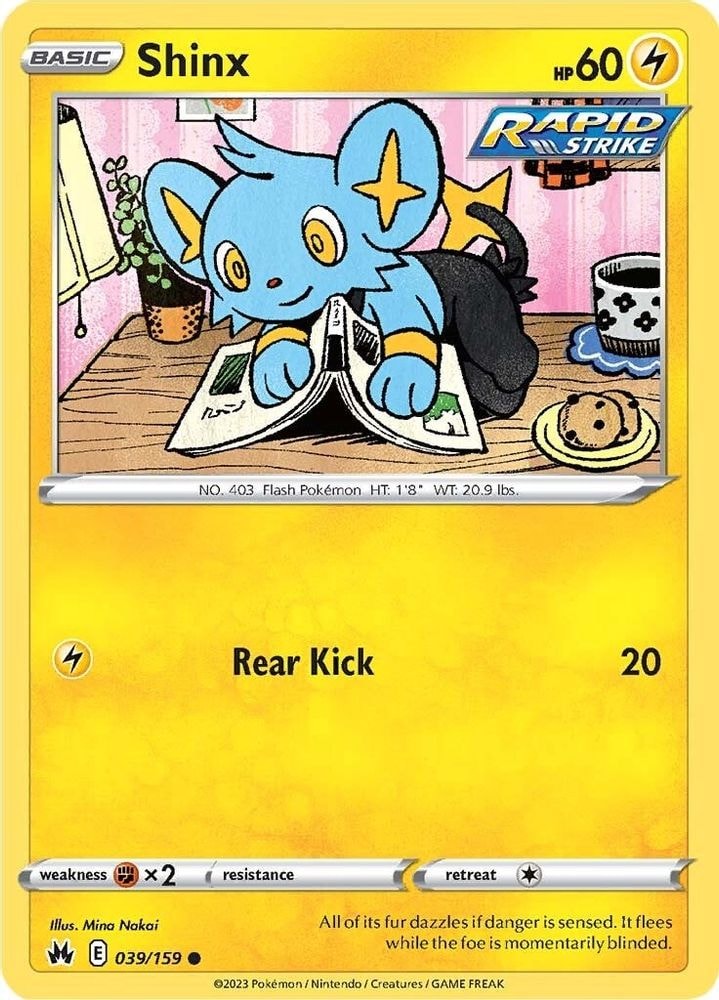 SWSH: Crown Zenith (CRZ) - Shinx (39) (#039/159, Common) ()