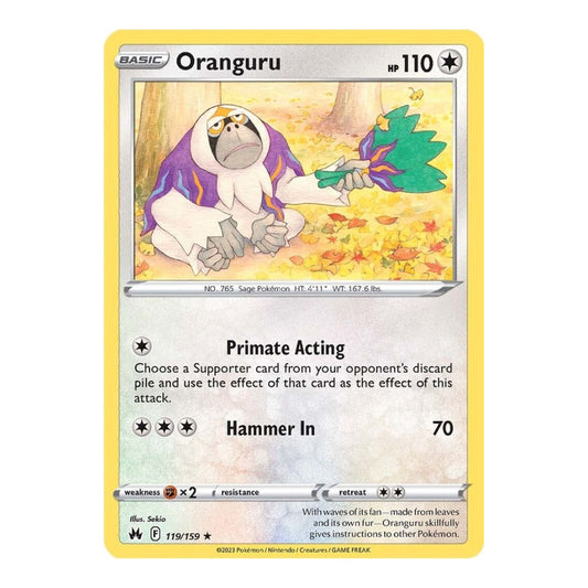 SWSH: Crown Zenith (CRZ) - Oranguru (#119/159) (Near Mint)