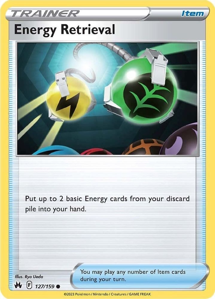 SWSH: Crown Zenith (CRZ) - Energy Retrieval (#127/159, Common) ()
