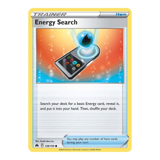 SWSH: Crown Zenith (CRZ) - Energy Search (#128/159) (Near Mint)