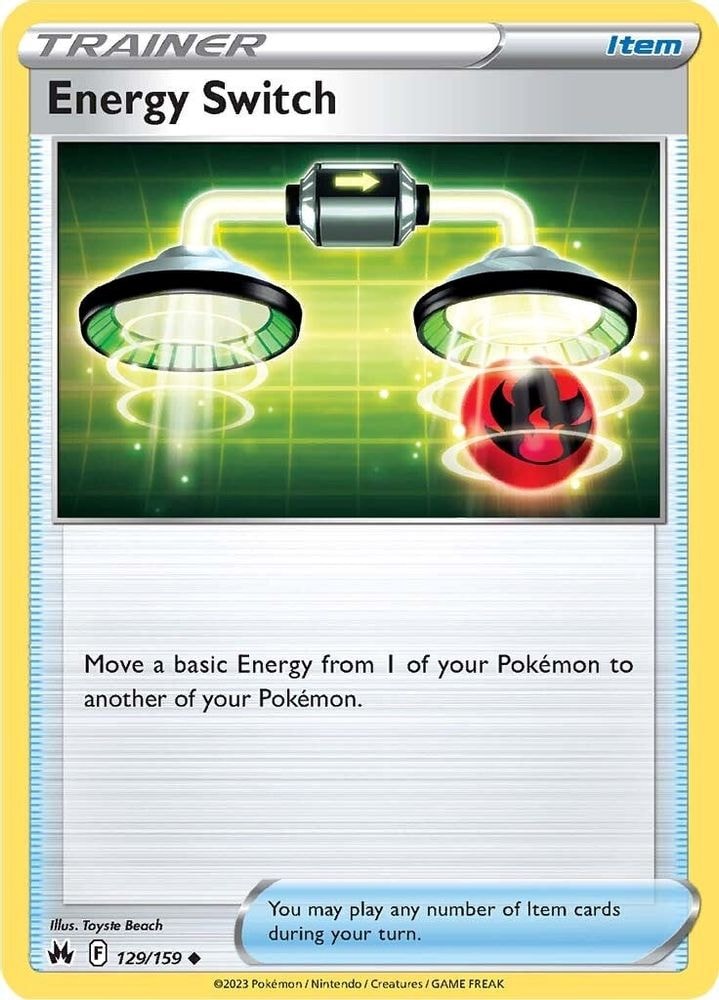SWSH: Crown Zenith (CRZ) - Energy Switch (#129/159, Uncommon) ()