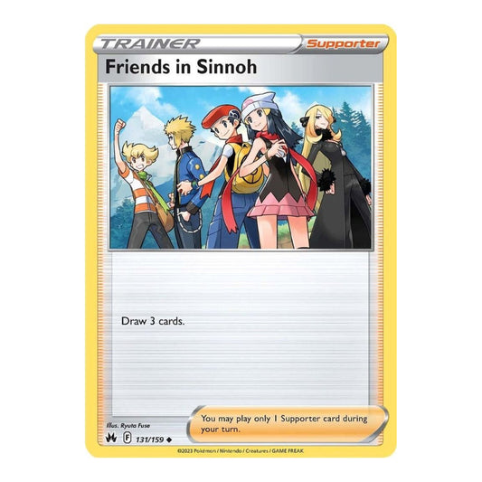 SWSH: Crown Zenith (CRZ) - Friends in Sinnoh (#131/159) (Near Mint)