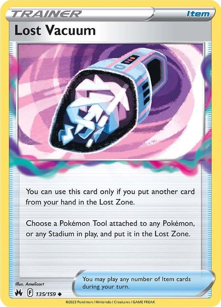 SWSH: Crown Zenith (CRZ) - Lost Vacuum (#135/159, Uncommon) ()