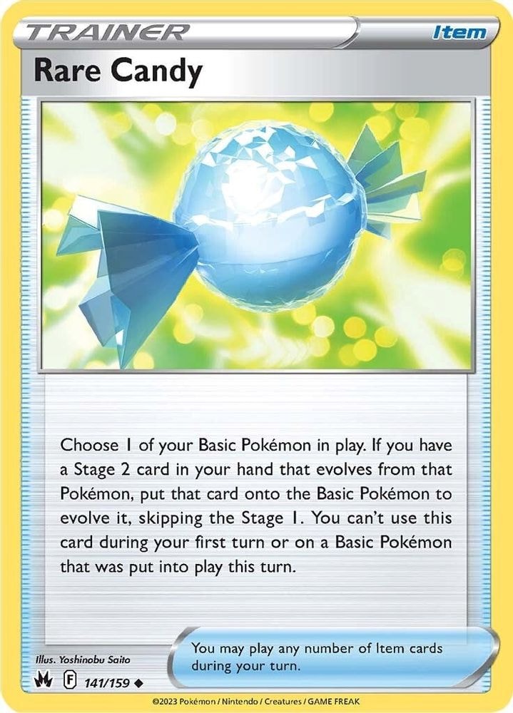 SWSH: Crown Zenith (CRZ) - Rare Candy (#141/159, Uncommon) ()