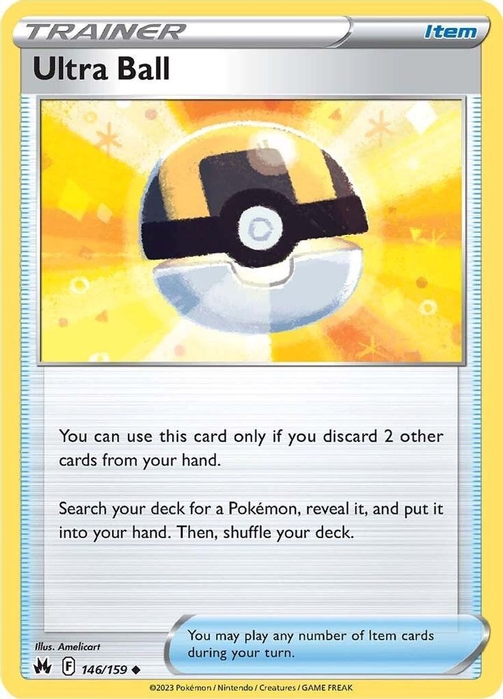 SWSH: Crown Zenith (CRZ) - Ultra Ball (#146/159, Uncommon) ()
