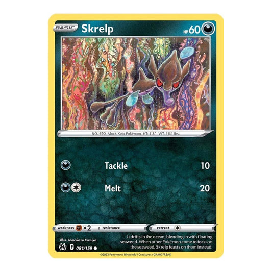 SWSH: Crown Zenith (CRZ) - Skrelp (#081/159) (Near Mint)