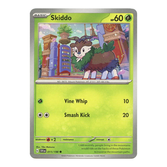 SV01: Scarlet & Violet Base Set (SVI) - Skiddo (#011/198) (Near Mint)