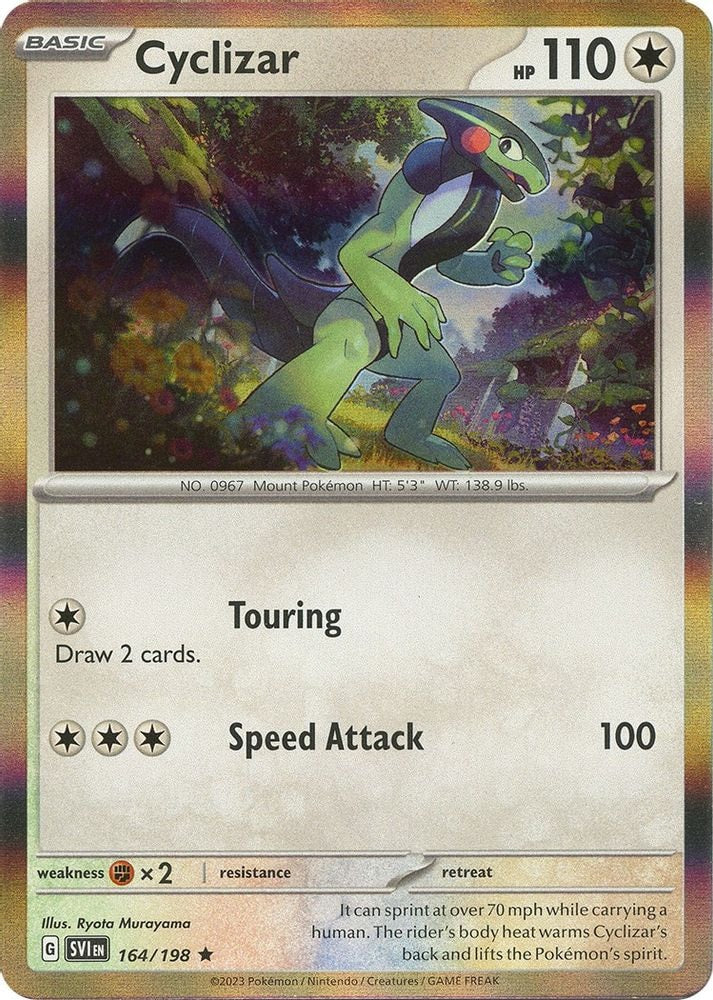 SV01: Scarlet & Violet Base Set (SVI) - Cyclizar - 164/198 (#164/198, Rare) ()
