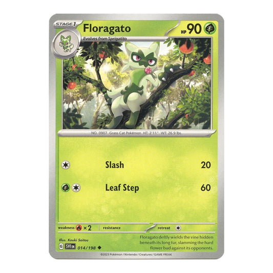SV01: Scarlet & Violet Base Set (SVI) - Floragato (#014/198) (Near Mint)