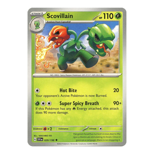 SV01: Scarlet & Violet Base Set (SVI) - Scovillain 029 198 (#029/198) (Near Mint)