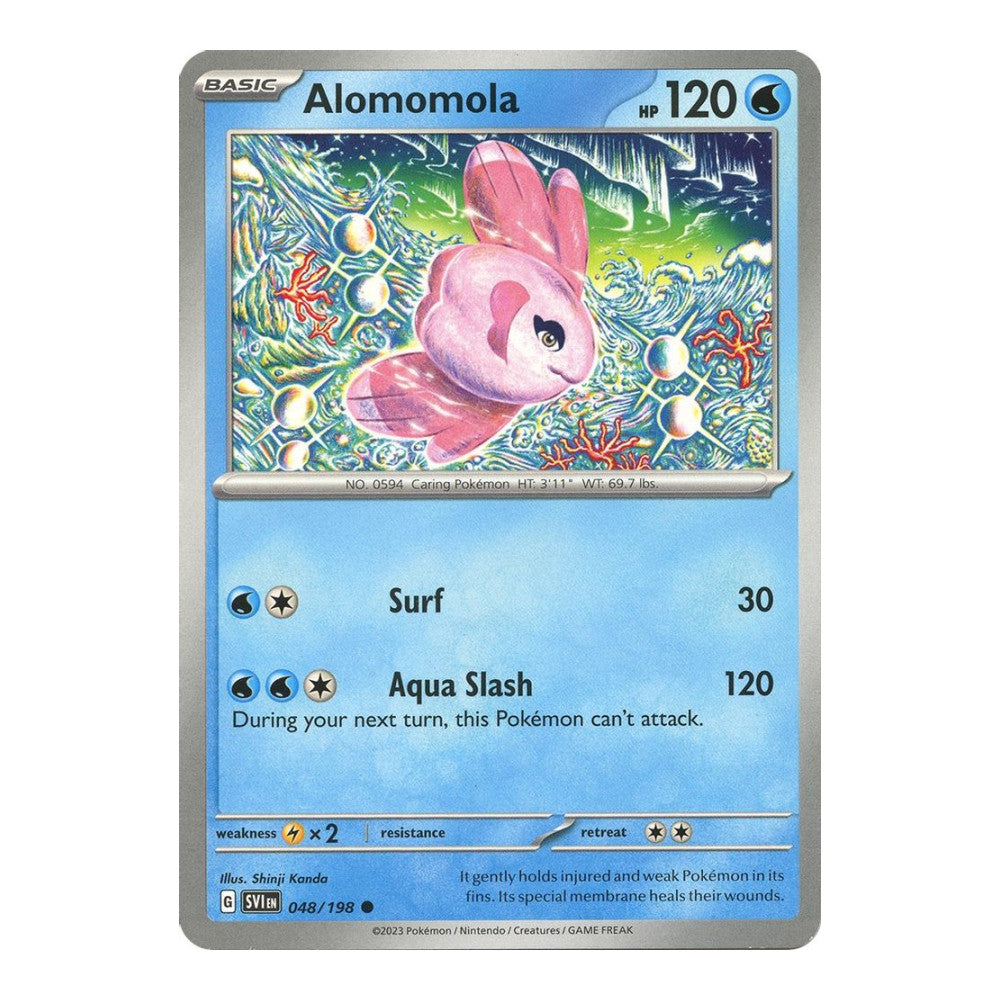SV01: Scarlet & Violet Base Set (SVI) - Alomomola (#048/198) (Near Mint)