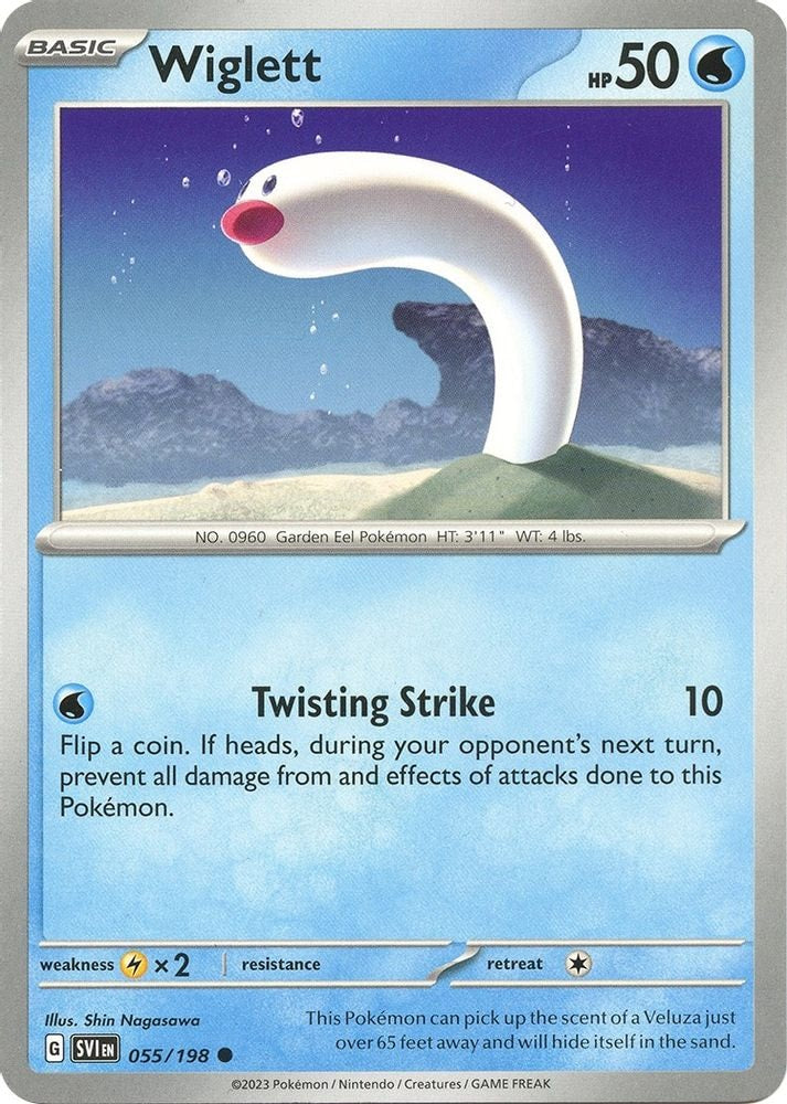 SV01: Scarlet & Violet Base Set (SVI) - Wiglett - 055/198 (#055/198, Common) ()