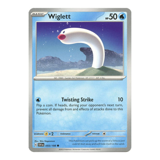 SV01: Scarlet & Violet Base Set (SVI) - Wiglett 055 198 (#055/198) (Near Mint)