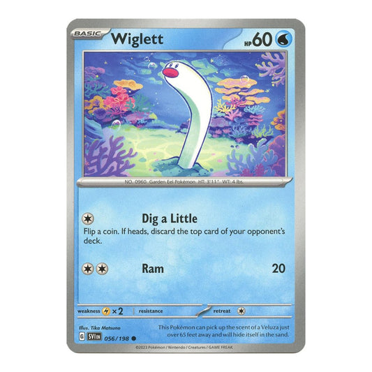 SV01: Scarlet & Violet Base Set (SVI) - Wiglett 056 198 (#056/198) (Near Mint)