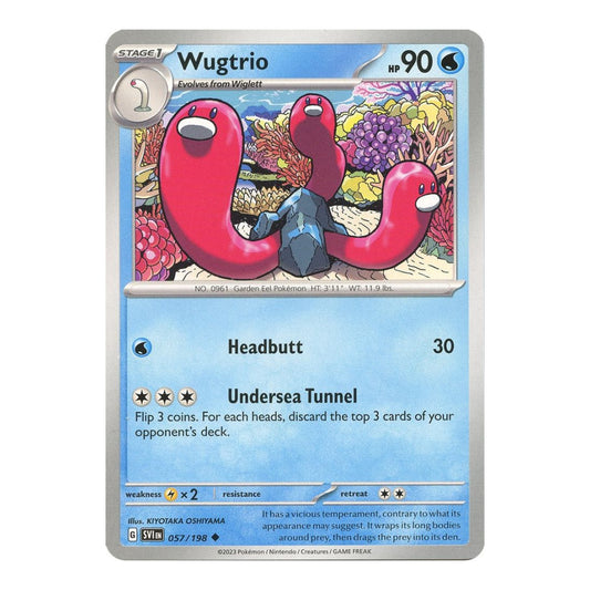 SV01: Scarlet & Violet Base Set (SVI) - Wugtrio (#057/198) (Near Mint)