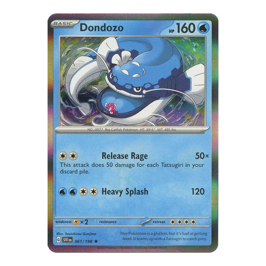 SV01: Scarlet & Violet Base Set (SVI) - Dondozo 061 198 (#061/198) (Near Mint)