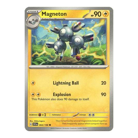 SV01: Scarlet & Violet Base Set (SVI) - Magneton (#064/198)