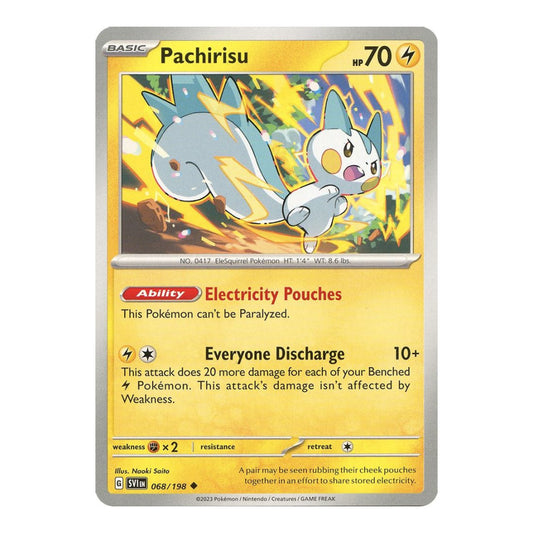 SV01: Scarlet & Violet Base Set (SVI) - Pachirisu 068 198 (#068/198) (Near Mint)