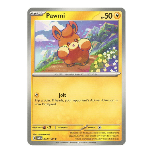 SV01: Scarlet & Violet Base Set (SVI) - Pawmi 073 198 (#073/198) (Near Mint)