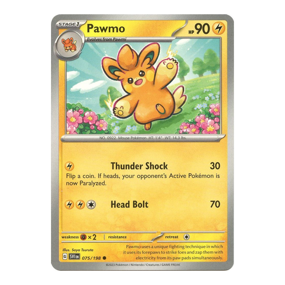 SV01: Scarlet & Violet Base Set (SVI) - Pawmo (#075/198)